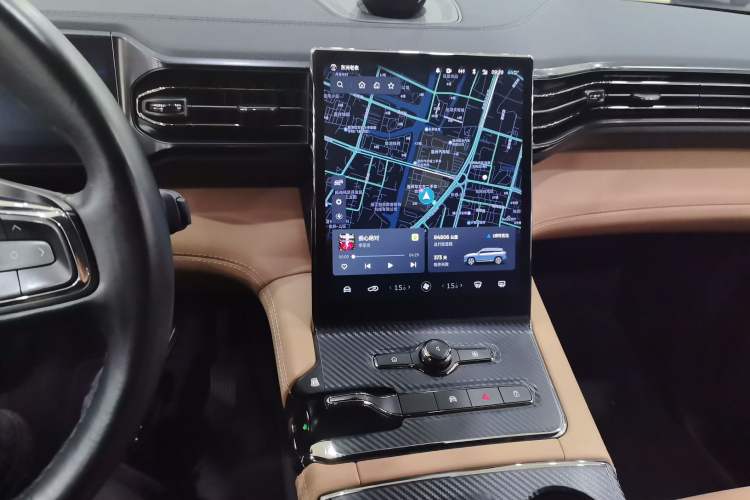 Used Nio ES6 2020 420 km Sport Edition Audio And AC Panel