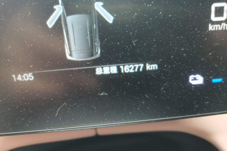 Used BYD Seagull 2025 305 km Free Version Odometer Close Up