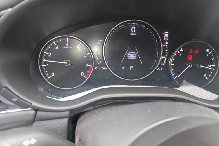 Used Mazda 3 Axela 2021 2.0L Automatic Zhiyao Edition Odometer Close Up