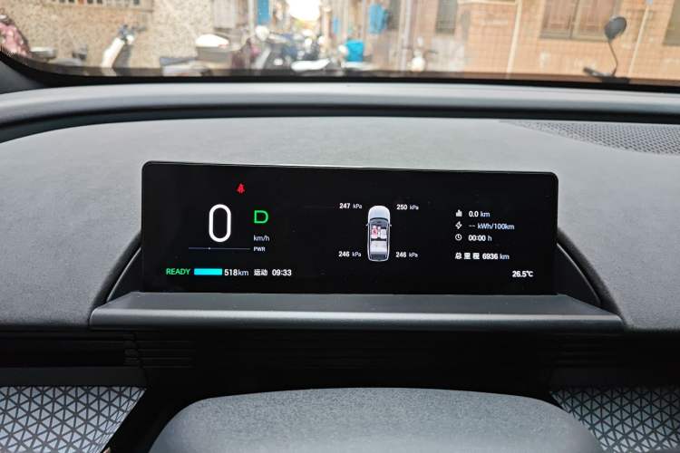 Used Toyota BZ 3X 2025 520 Pro+ LiDAR Edition Instrument Cluster