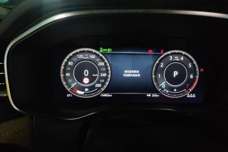 Used Jaguar XFL 2021 XFL 2.0T P250 Two-Wheel-Drive Luxury Deluxe Edition Instrument Cluster