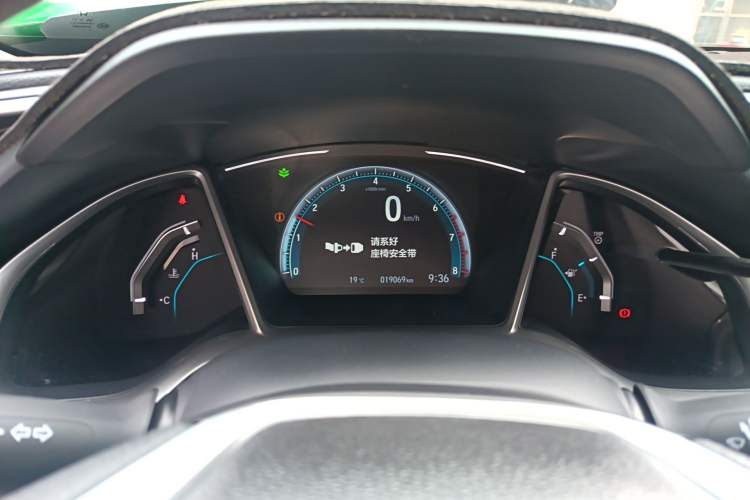 Used Honda Civic 2019 220TURBO Manual Jinkong Edition China VI Instrument Cluster
