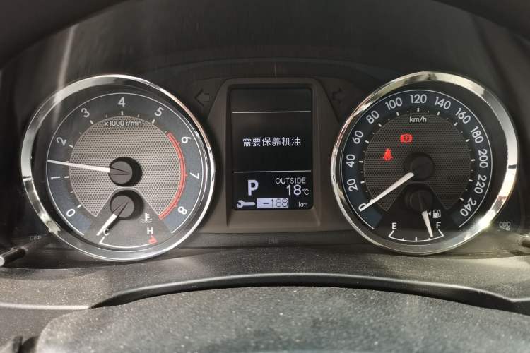 Used Toyota Corolla 2017 1.2T CVT GL-i Instrument Cluster