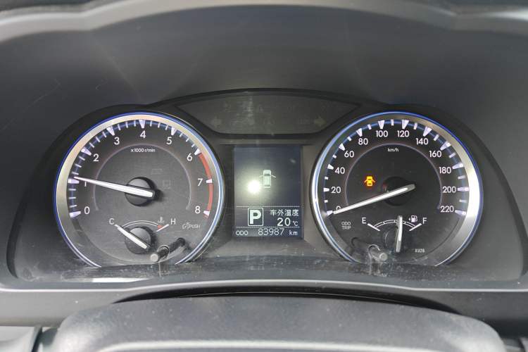 Used Toyota Highlander 2015 2.0T Two-Wheel Drive Luxury Edition 7 Seats Instrument Cluster