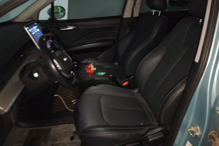 Used NETA V 2021 Long-Range Entertainment Edition Upgrade Model Left Front Seat