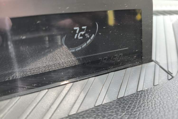 Used NETA V 2022 Chao 400 Lite Pink Custom Edition Odometer Close Up