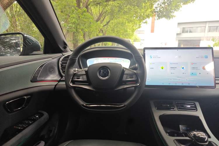 Used BYD Han 2022 EV 610 km All-Wheel-Drive Qianshan Cui Limited Edition Steering Wheel