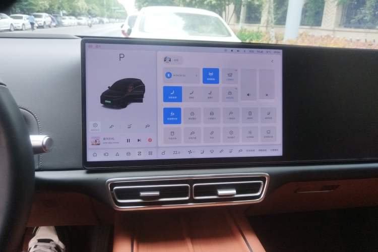 Used Li Auto L6 2025 Max Smart Refresh Edition Audio And AC Panel