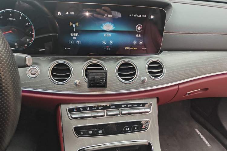 Used Mercedes-Benz E-Class 2022 E 300 L Sporty and Stylish Model Audio And AC Panel