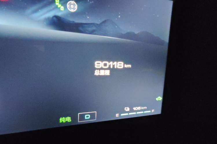 Used Haval H Dog New Energy 2023 DHT-PHEV 105km Tide Electric Version Plus Odometer Close Up