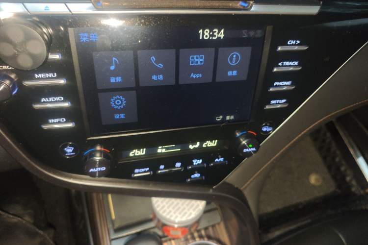 Used Toyota Camry 2018 2.5G Luxury Edition Audio And AC Panel