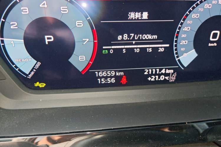 Used Audi A3 2025 Sportback 35TFSI Prestige Edition Odometer Close Up