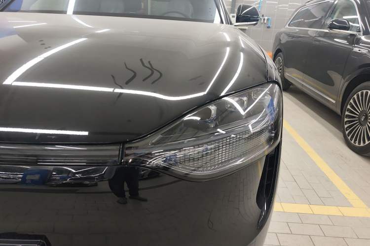 Used Hima AITO M9 2024 Range-Extended Ultra Version 42 kWh 6-Seater Model Left Front Headlight