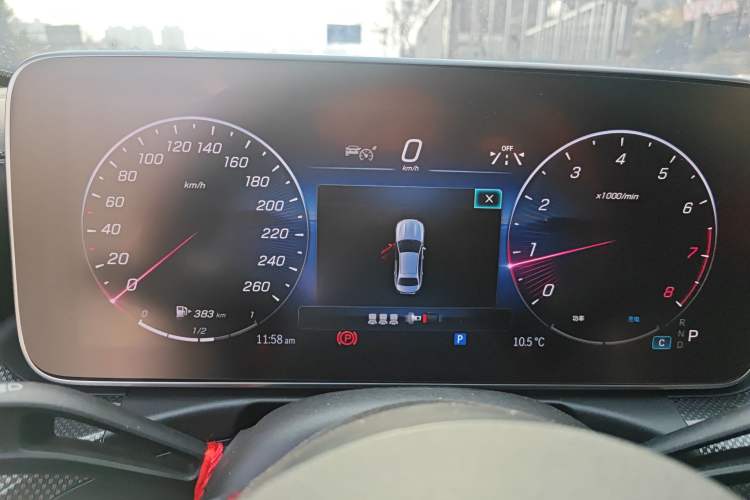 Used Mercedes-Benz C-Class 2024 C 260 L Sport Edition Instrument Cluster