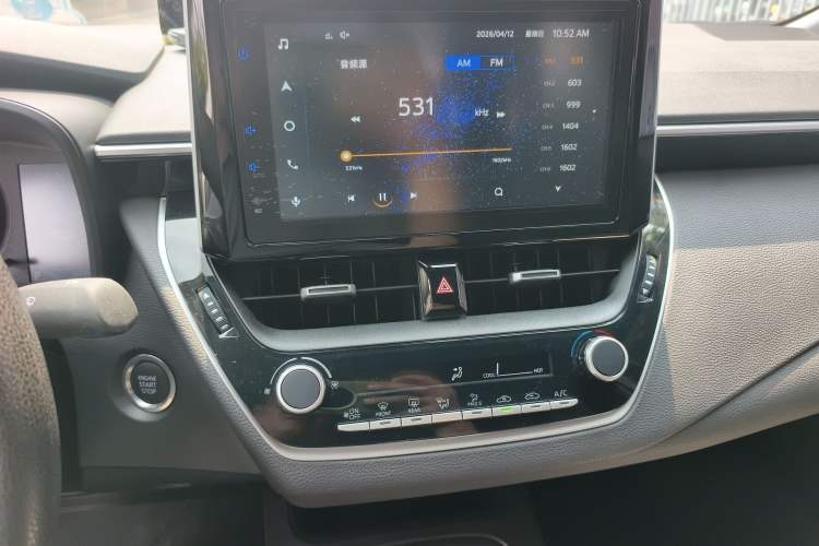 Used Toyota Levin 2022 185T CVT Luxury Edition Audio And AC Panel