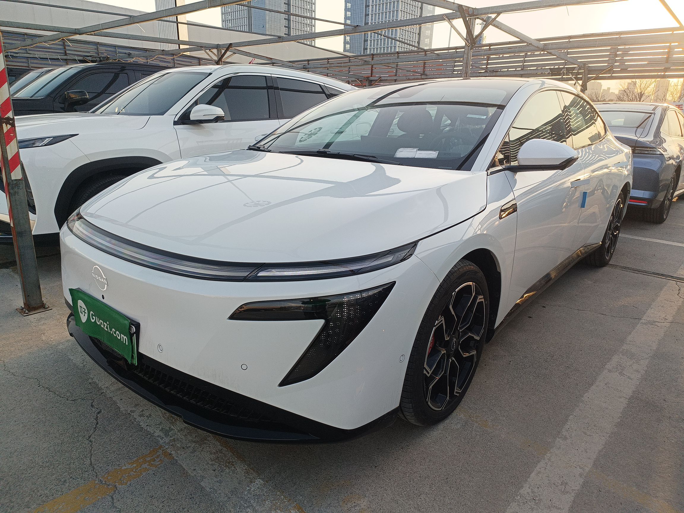 تحت مقدمة السيارة