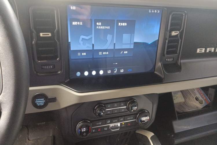 Used Ford Bronco 2024 2.3T Long Beach Big-Foot Off-Road Version Audio And AC Panel