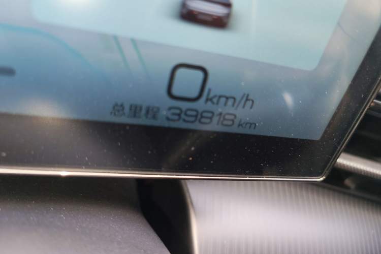 Used BYD Seal 2023 Champion Edition 550km Elite Model Odometer Close Up