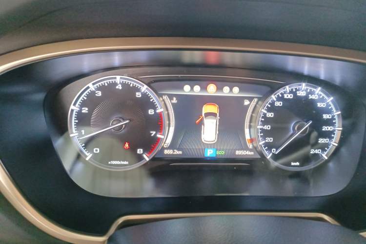 Used GAC Trumpchi GS5 2019 270T Automatic Luxury Edition Instrument Cluster