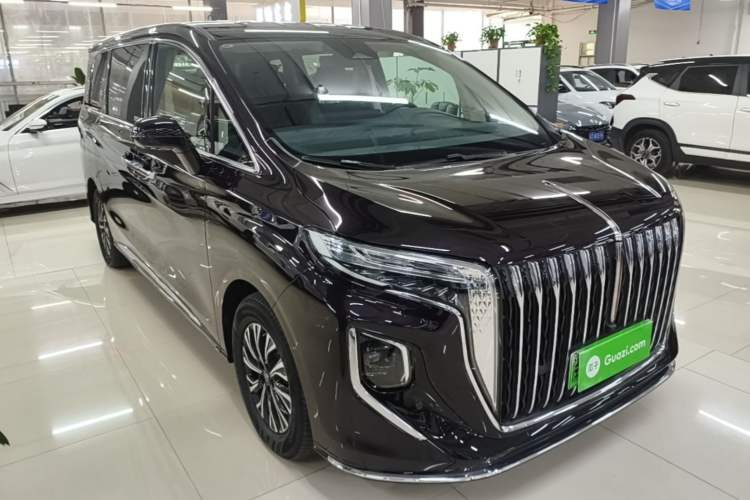 Used Hongqi HQ9 PHEV 2024 2.0T Four-Wheel Drive Luxury Edition Front Right 45 Deg
