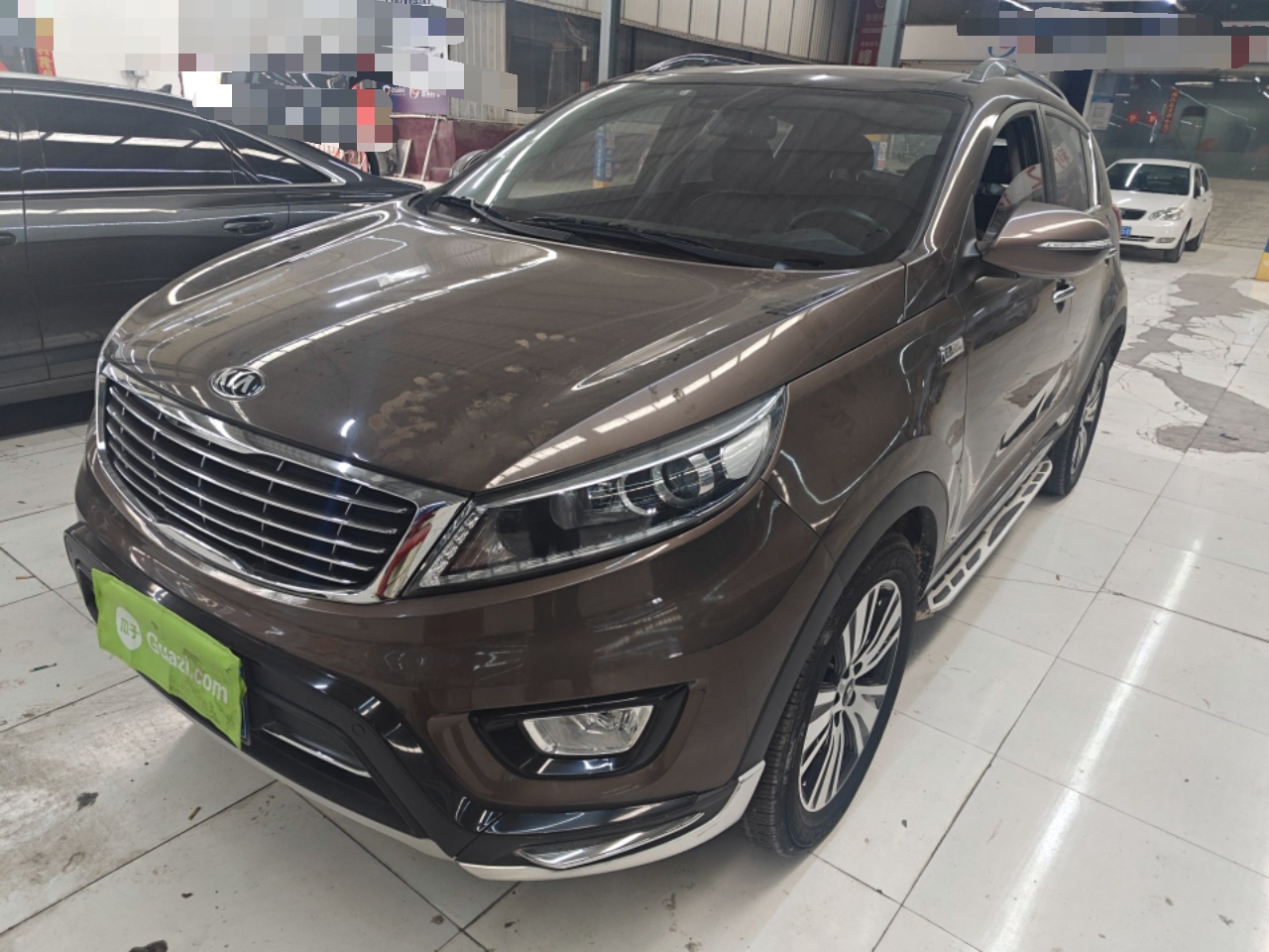 Parte inferior delantera