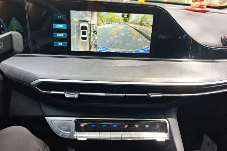 Used CHANGAN Eado 2022 PLUS Blue Whale NE 1.4T GDI DCT Prestige Edition Audio And AC Panel