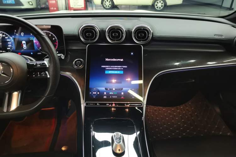 Used Mercedes-Benz C-Class 2022 Restyled C 260 L Sport Edition Audio And AC Panel