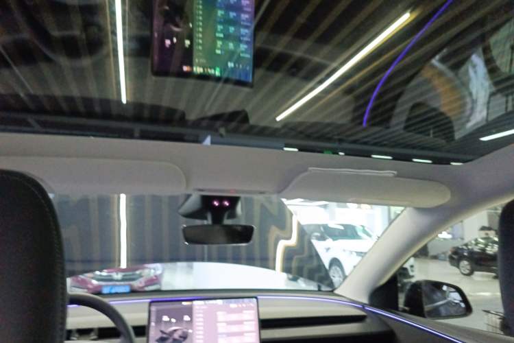 Used Tesla Model Y 2025 Rear-Wheel-Drive Version Headliner