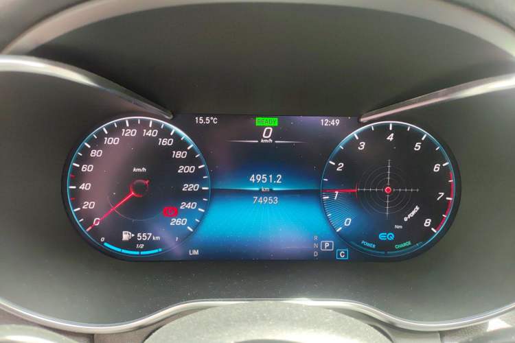 Used Mercedes-Benz C-Class 2021 C 260 L Sport Edition Instrument Cluster