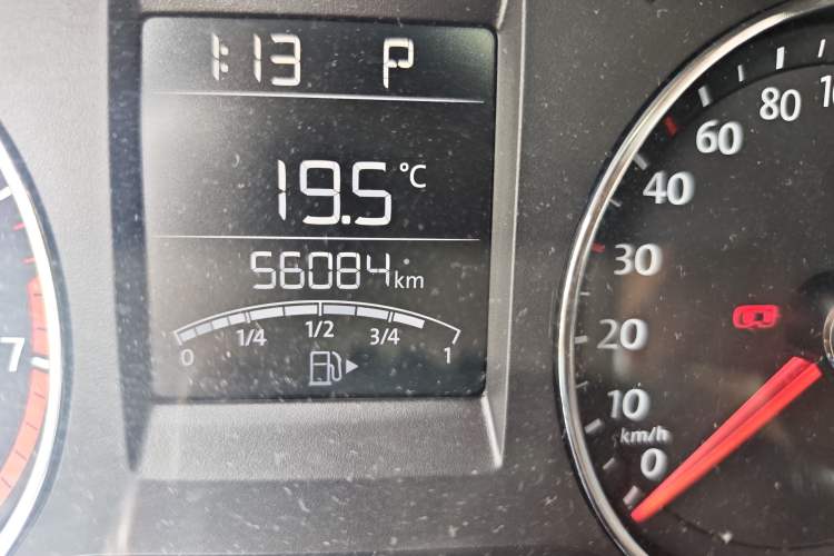 Used Volkswagen Polo 2018 1.5L Automatic Enjoyment Model Odometer Close Up