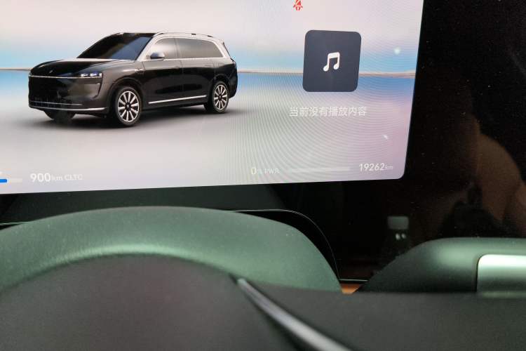 Used Hima AITO M9 2024 Range-Extended Ultra Version 42 kWh 6-Seater Model Odometer Close Up