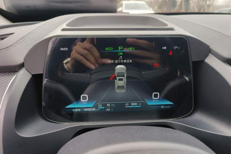 Used BYD Qin Pro New Energy 2019 DM Super Edition 1.5TI Automatic Smart Connect Speedy Model China VI Standard Instrument Cluster