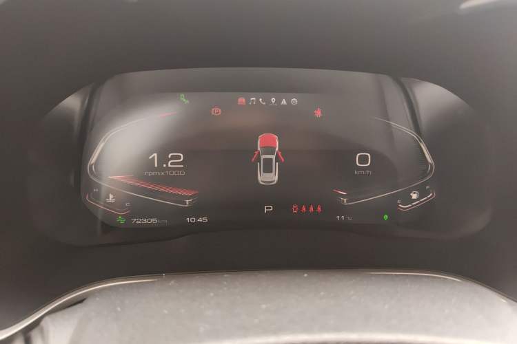 Used Wey VV6 2021 2.0T All-Wheel Drive Zhiyu+ Instrument Cluster