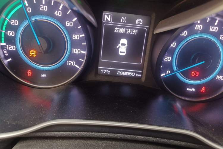 Used CHANGAN Eado New Energy 2019 EV460 Shared Version Odometer Close Up