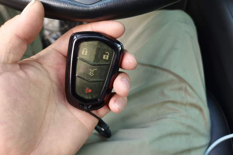 Used Cadillac XT4 2021 28T Two-Wheel Drive Leading Version Vehicle Key