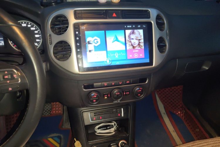 Used Volkswagen Tiguan 2016 280TSI Automatic Two-Wheel Drive Silk Road Comfort Edition Audio And AC Panel