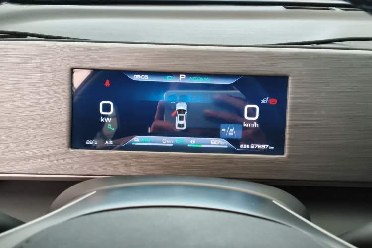 Used BYD Qin L 2024 DM-i 120KM Beyond Model Instrument Cluster