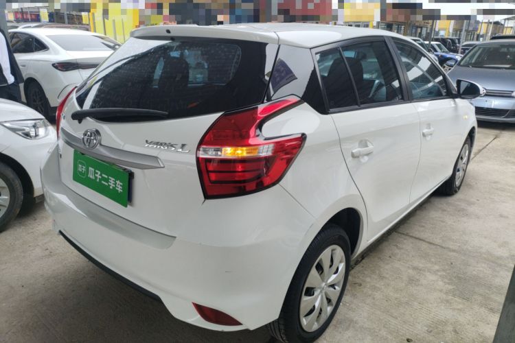 Used Toyota YARiS L Zhi Xuan 2019 1.5E CVT Dynamic Edition China VI compliant Rear Right 45 Deg