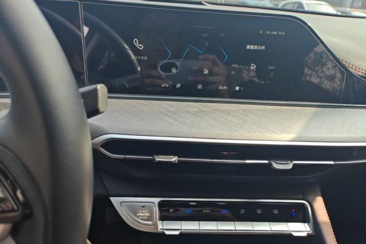 Used CHANGAN Eado 2023 Changan Edition PLUS Blue Whale NE 1.4T GDI DCT Prestige Version Audio And AC Panel