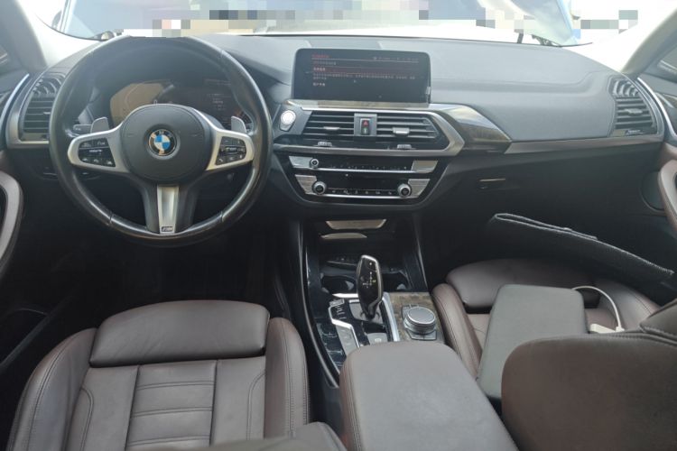 Used BMW X3 2020 xDrive30i Luxury Model with M Sport Package Center Console