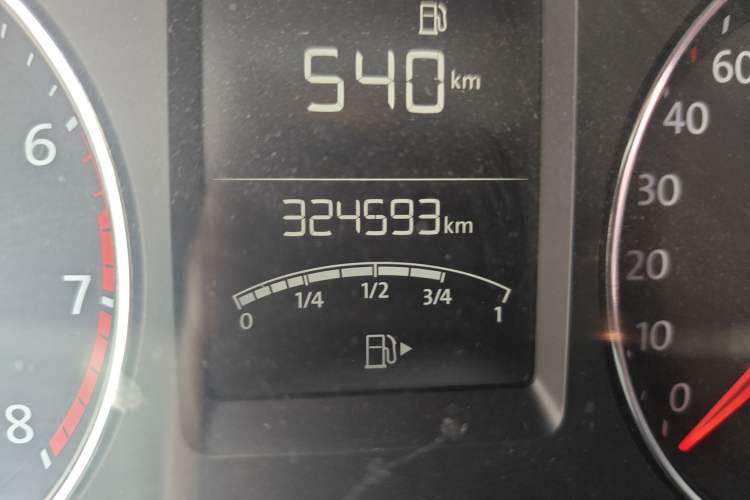 Used Volkswagen Lavida 2013 Restyled Classic 1.6L Automatic Comfort Edition Odometer Close Up