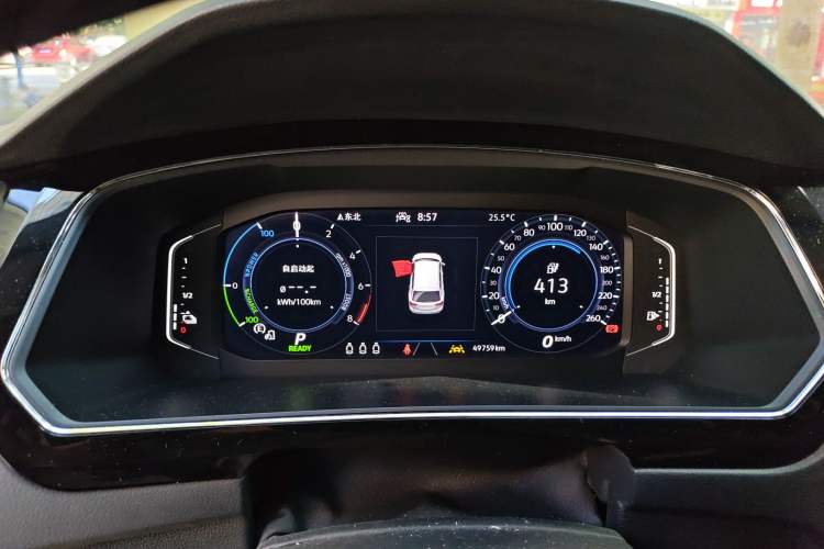 Used Volkswagen Tiguan L New Energy 2021 430 PHEV Plug-in Hybrid Flagship Edition Instrument Cluster