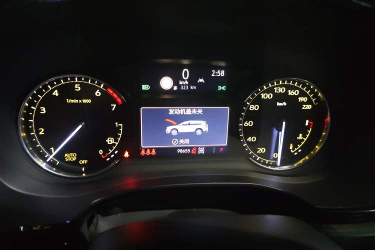 Used Cadillac XT6 2020 Revised Version 28T 7-Seater Four-Wheel Drive Luxury Edition Instrument Cluster