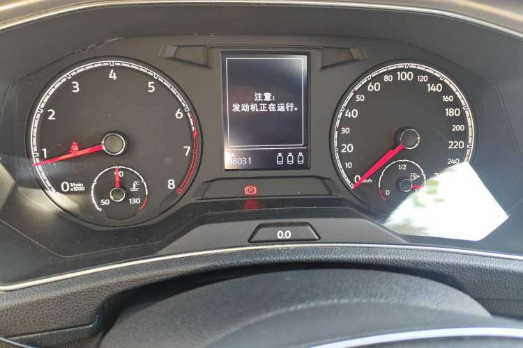 Used Volkswagen T-ROC 2021 Revised Version 280TSI DSG Two-Wheel Drive Elite Connect Edition Odometer Close Up