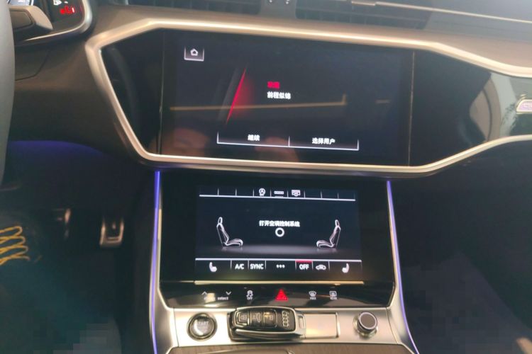 Used Audi A6L 2025 Restyled 45 TFSI quattro Prestige Dynamic Edition Audio And AC Panel