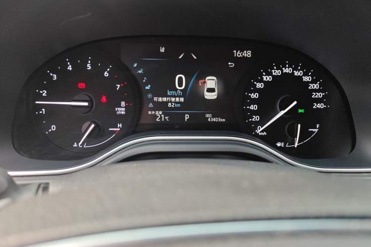 Used Toyota Avalon 2023 2.5L Luxury Edition Odometer Close Up