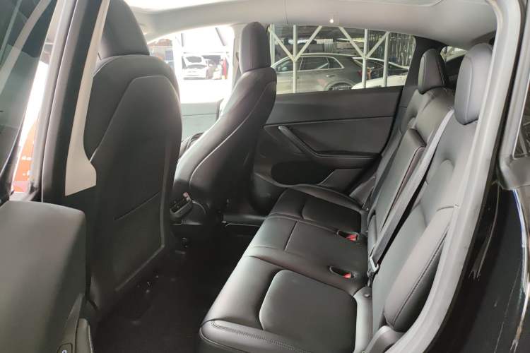 Used Tesla Model Y 2022 Long-Range All-Wheel-Drive Version Left Rear Seat