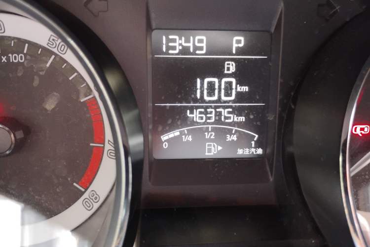 Used Skoda Kamiq 2018 1.5L Automatic Comfort Edition China VI Standard Odometer Close Up