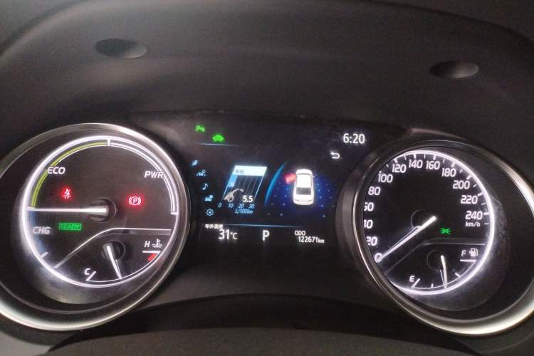 Used Toyota Camry 2019 Dual-Engine 2.5 HG Luxury Edition China VI Standard Instrument Cluster