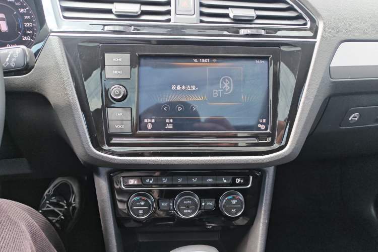 Used Volkswagen Tiguan L 2019 330TSI Automatic Two-Wheel Drive Smart Luxury Version China VI Standard Audio And AC Panel